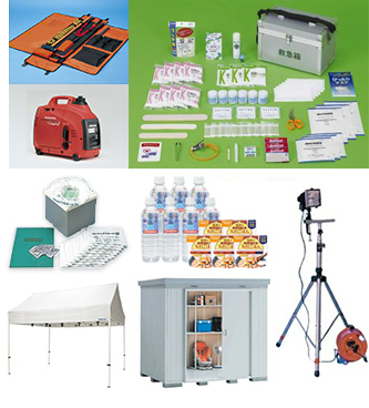 備蓄品の保管にもこだわったセット