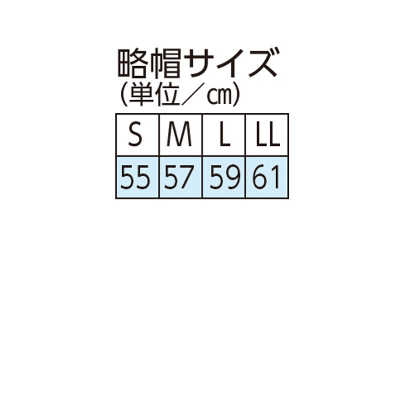 略帽サイズ