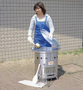 小型炊き出し器　まかないくん　30型　Makanaikun 30type　LPガスバーナーセット 30S2-LPB　未使用品【9650317】 楽天市場】まかないくん30型用 LPガスバーナーセット ヤマヤ物産 LPG