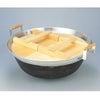 大型炊き出し器〈まかないくん85型オプション〉　85型平釜（木蓋付）　[4253]