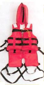 水害・津波対策用防災頭巾付き救命胴衣 子供用ライフジャケット【3歳