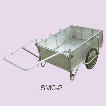 オールアルミ製 折りたたみ式リヤカー 20インチ・ノーパンクタイヤ SMC