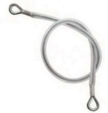 ワイヤーランヤード（150㎝）　［DM0249］