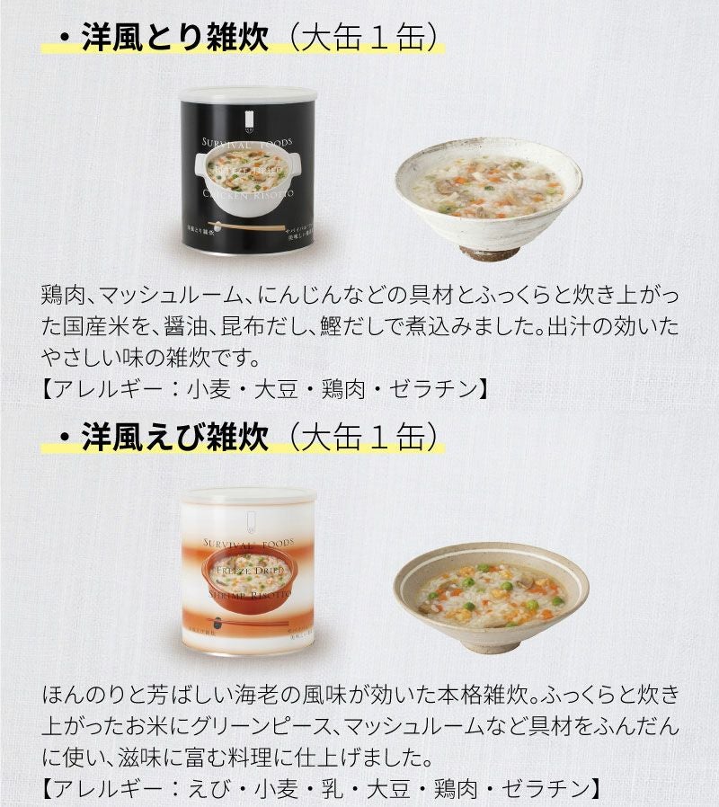 サバイバルフーズ チキンシチュー